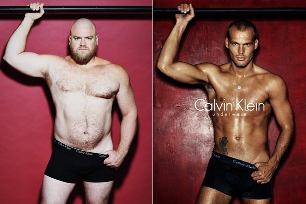 John Doe vs Freddie Ljungberg in Calvin Klein